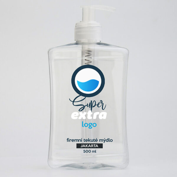 Reklamní tekuté mýdlo 500 ml s vlastním potiskem