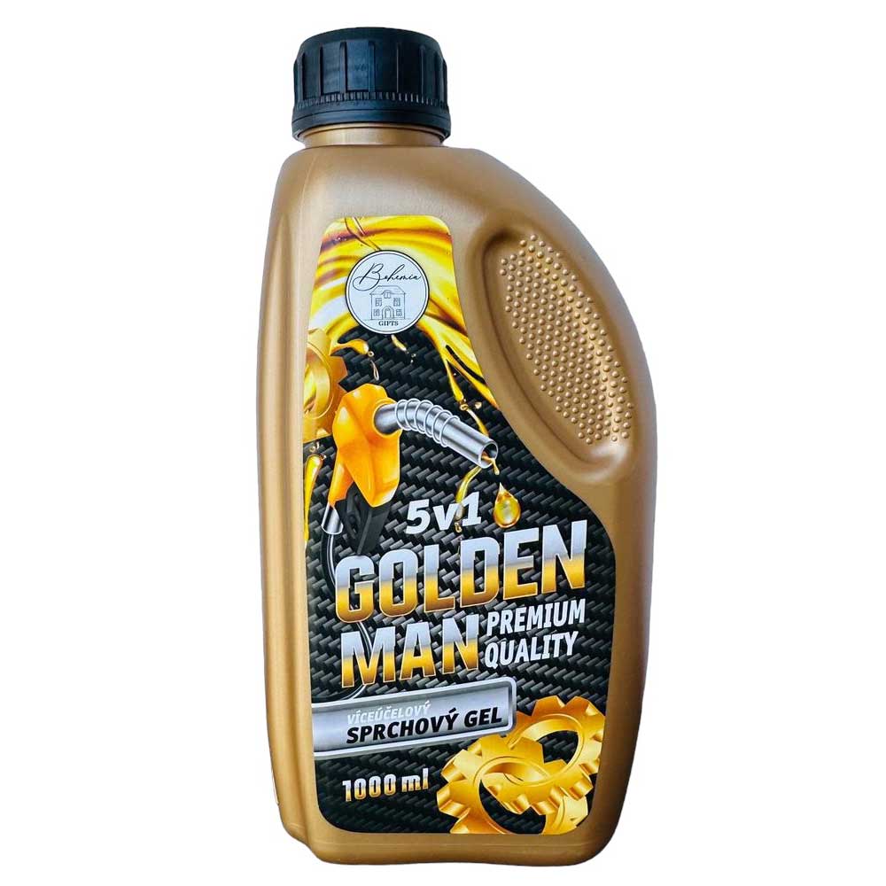 Reklamní maxi sprchový gel - gold